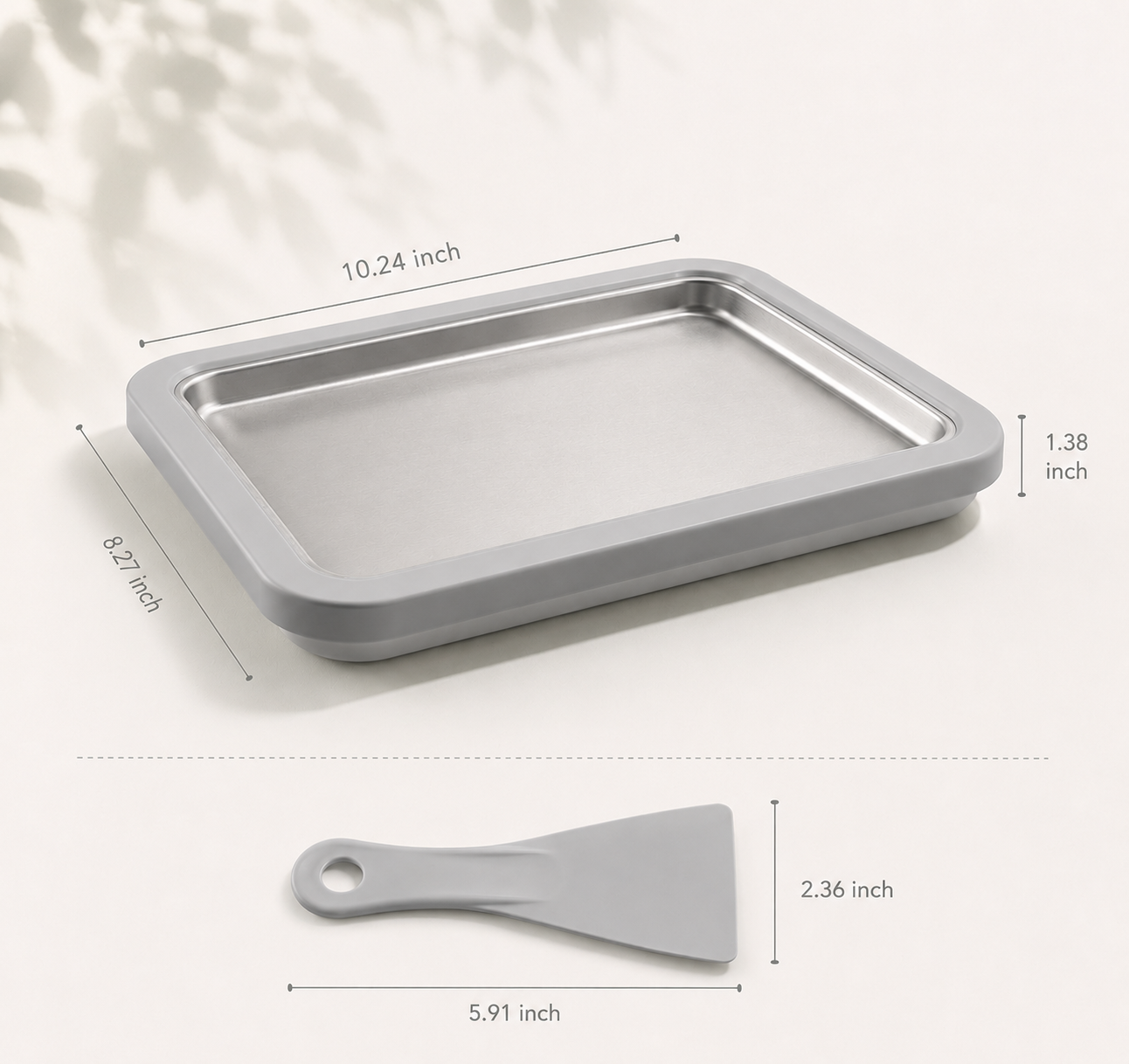 SNÖROLL™ – Glassbricka för Hemmagjorda Glassrullar